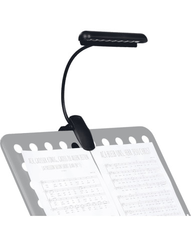 LPL Lampada a Clip Flessibile per Leggio (9 led)