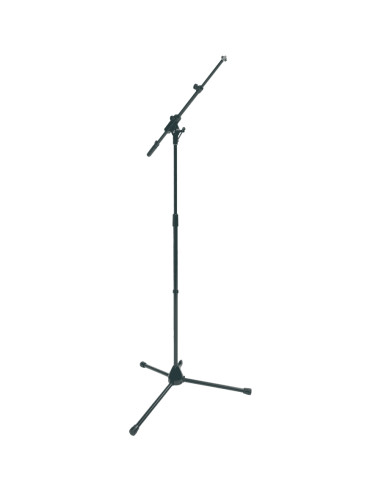MPX Asta Microfonica Telescopica Treppiede Nera