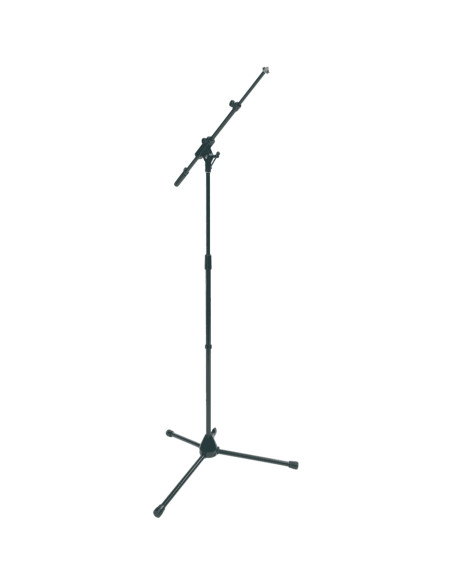 MPX Asta Microfonica Telescopica Treppiede Nera