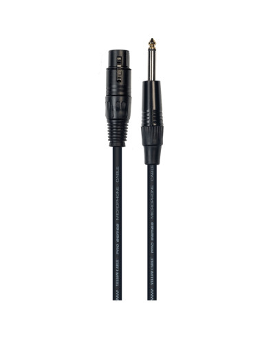 M03J Cavo Microfonico Jack Sbilanciato/XLR Femmina 3 m