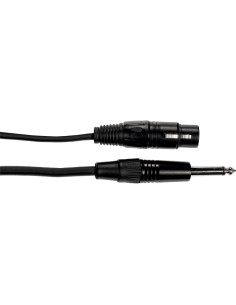 M05J Cavo Microfonico Jack Sbilanciato/XLR Femmina 5 m 2