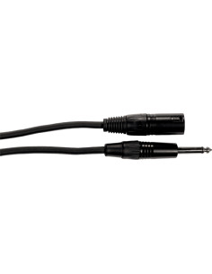 M05JX Cavo Microfonico Jack Sbilanciato/XLR Maschio 5 m 2