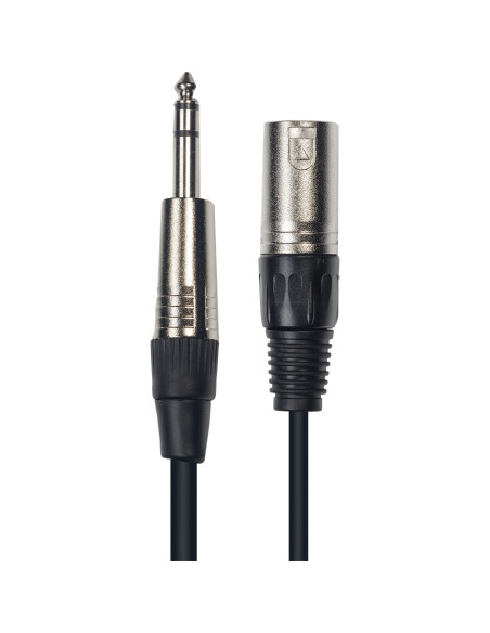 K14-1 Cavo Segnale XLR Maschio/Jack TRS 1 m