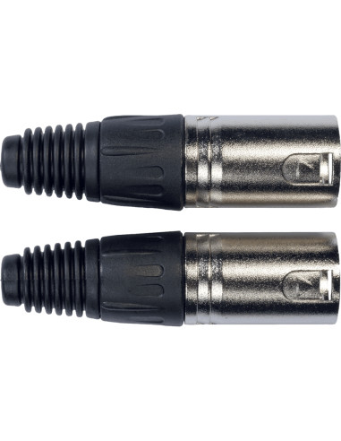 XLR01 Connettori XLR Maschio 2 Pcs