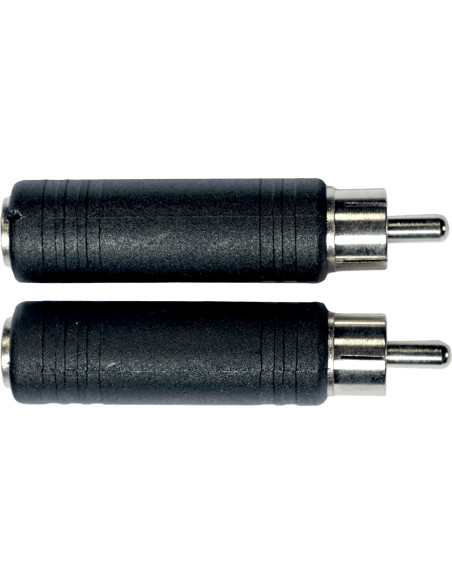 AD08 Adattatore RCA Maschio/Jack Mono Femmina 2 Pcs
