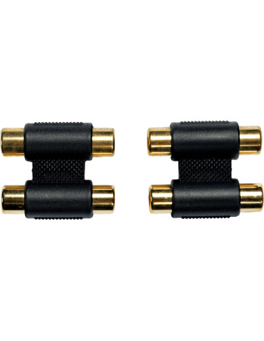 AD15 Adattatore 2x RCA/2x RCA Femmina 2 Pcs