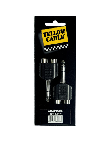 AD17 Adattatore Jack TRS Maschio/2x RCA Femmina...