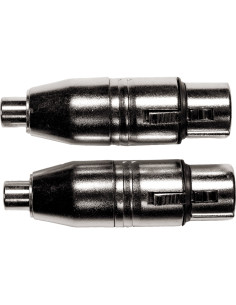 AD20 Adattatore RCA Femmina/XLR Femmina 2 Pcs
