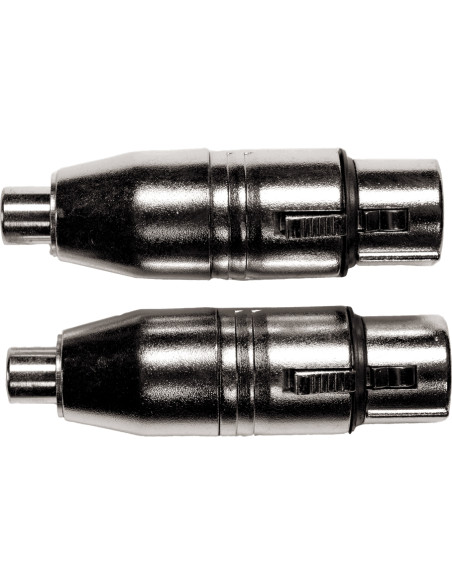 AD20 Adattatore RCA Femmina/XLR Femmina 2 Pcs