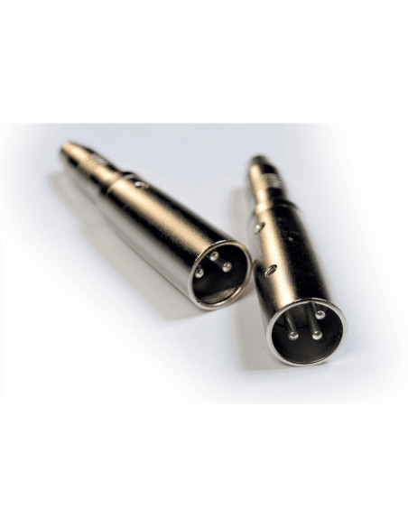 AD24 Adattatore Jack TRS Femmina/XLR Maschio 2 Pcs