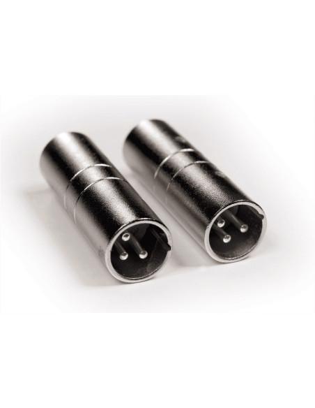 AD29 Adattatore XLR/XLR Maschio 2 Pcs