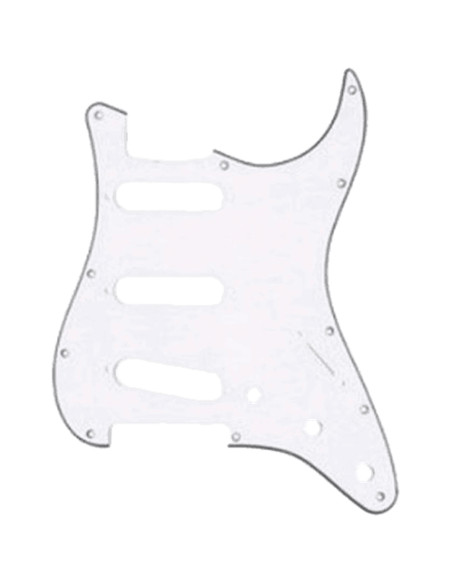 EZ1100W Battipenna 3 Strati Stratocaster® Style Bianco