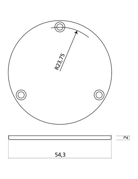 EZ2131 Piastra Posteriore Selettore Les Paul® Style Avorio