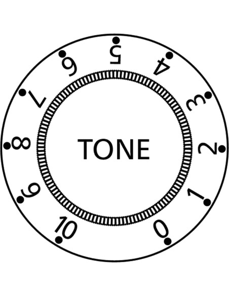 EZ1215W Manopole di regolazione Stratocaster® Style Bianche 3 Pcs