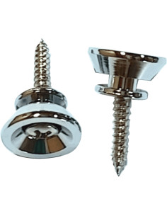 EZ2396C Bottone Tracolla Les Paul® Style Cromato 2 Pcs 2