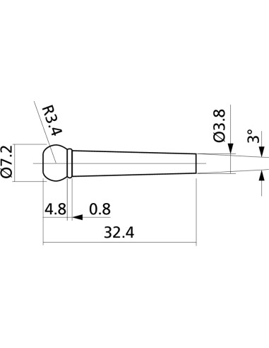 EZ1410B Pin Ponte Chitarra Acustica Neri 6 Pcs