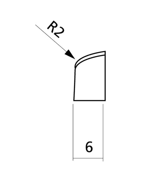 EZ1451 Capotasto Plastica Chitarra Acustica Avorio