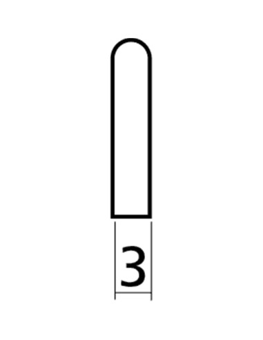 EZ1491 Selletta Plastica Chitarra Acustica Avorio