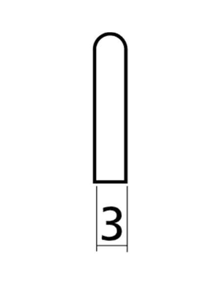 EZ1491 Selletta Plastica Chitarra Acustica Avorio