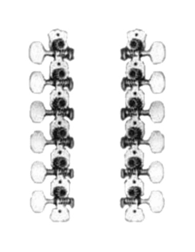 EZ1732C Meccaniche Chitarra Acustica 12 Corde...