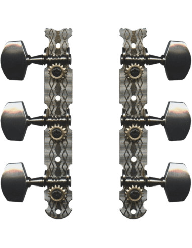 EZ1761N Meccaniche Chitarra Acustica 1+1 Ottone...