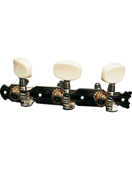 EZ1768N Meccaniche Chitarra Acustica 1+1 Ottone Cromato 2 Pcs