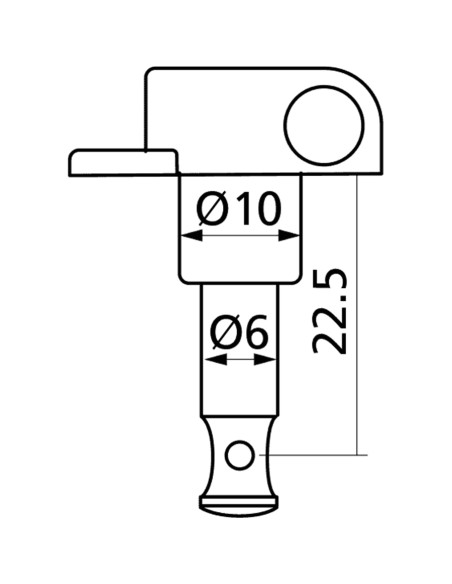 EZ17101C Meccaniche Chitarra Acustica 3+3 Cromate 6 Pcs