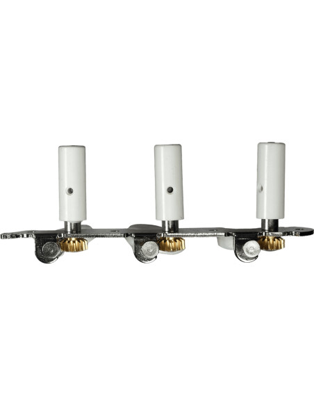 EZ1758N Meccaniche Chitarra Classica 1+1 Cromate Platino 2 Pcs