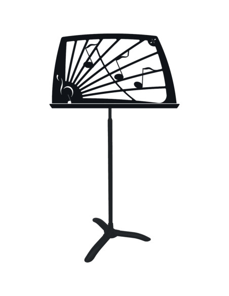 N1130 Leggio da Orchestra Stilizzato Nota