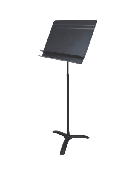 5001 Leggio da Orchestra Nero con Porta Accessori