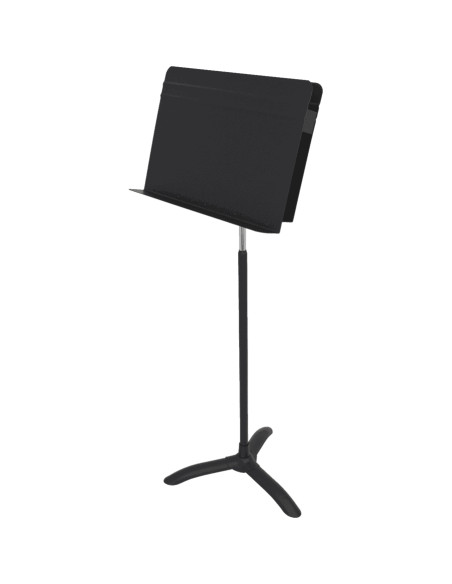 4901 Leggio da Orchestra Nero con Porta Accessori per Direzione