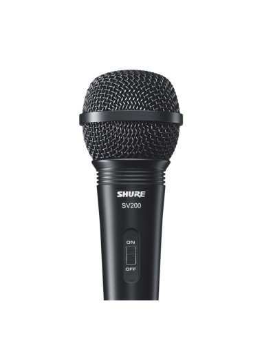 SV200A Microfono dinamico cardiode on/off