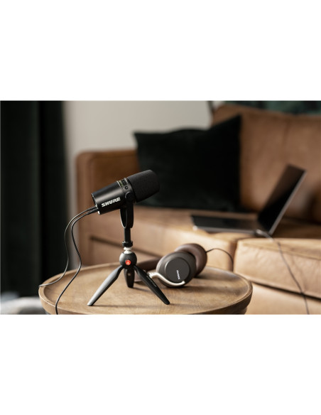 MV7-PODCAST-KIT Kit cavalletto da tavolo + microfono MV7