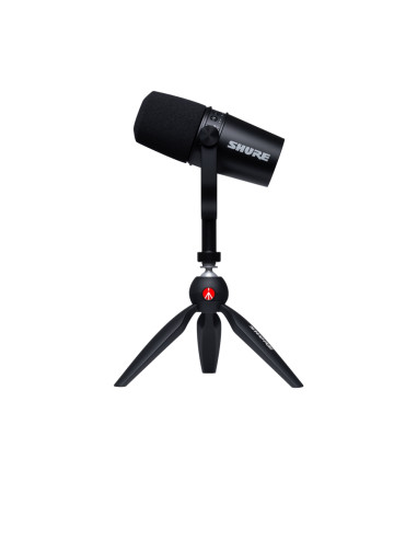 MV7-PODCAST-KIT Kit cavalletto da tavolo +...
