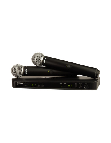 BLX288E-SM58 Ricevitore, 2x trasmettitori a...