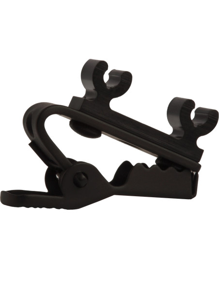 RK307DB Doppia clip lavalier SM93, WL93 2pz.
