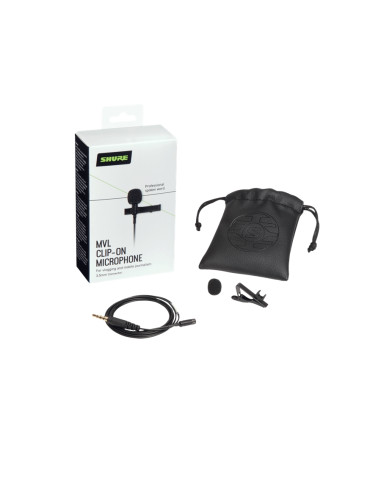 MVL Mic lavalier condensatore omni...