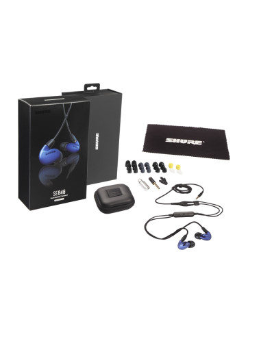 SE846BABL+UNI-EFS Auricolari a 3 vie colore blu