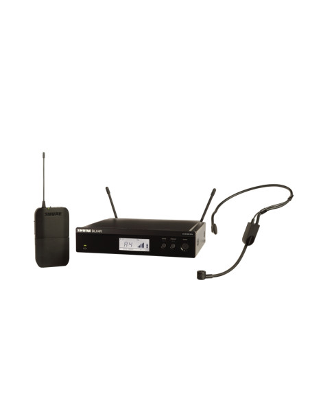 BLX14RE-P31-M17 sistema microfonico wireless con archetto a condensatore
