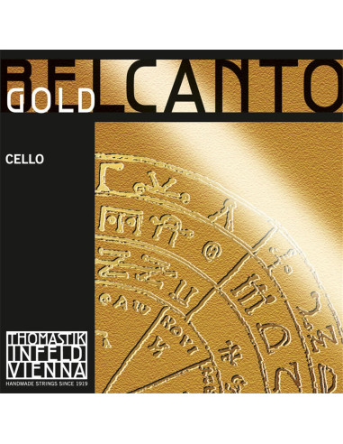 Belcanto Gold BC25G corda violoncello LA