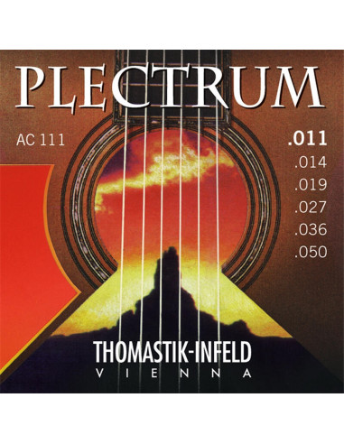 Plectrum AC027 corda chitarra acustica RE