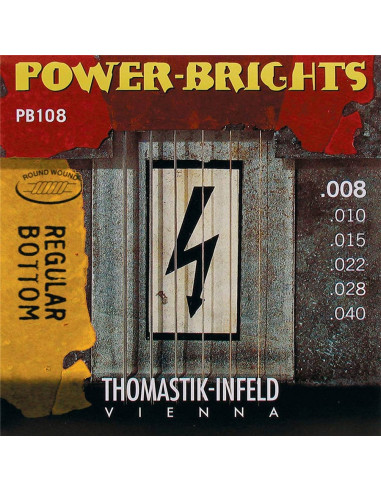 Power-Brights PB40 corda chitarra elettrica MI
