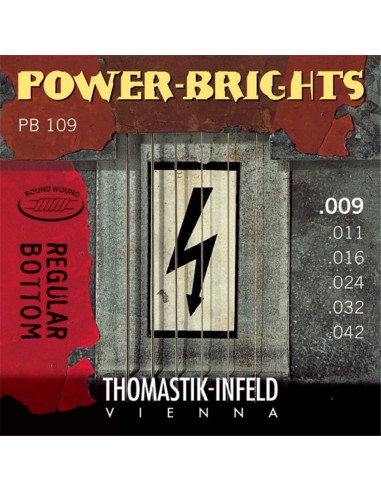 Power-Brights PB24 corda chitarra elettrica RE