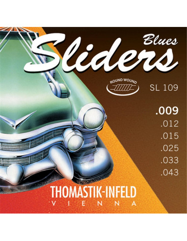 Sliders SL25 corda chitarra elettrica RE