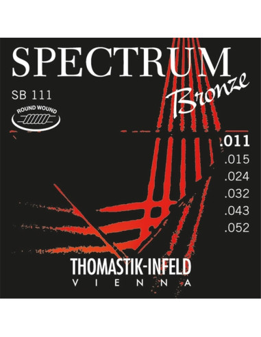 Spectrum Bronze SB32 corda chitarra acustica RE