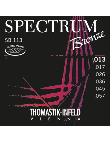 Spectrum Bronze SB26 corda chitarra acustica SOL