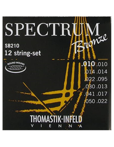 Spectrum Bronze SB210 set chitarra 12 corde