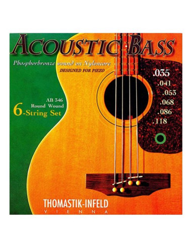 Acoustic Bass AB346 set basso acustico 6 corde