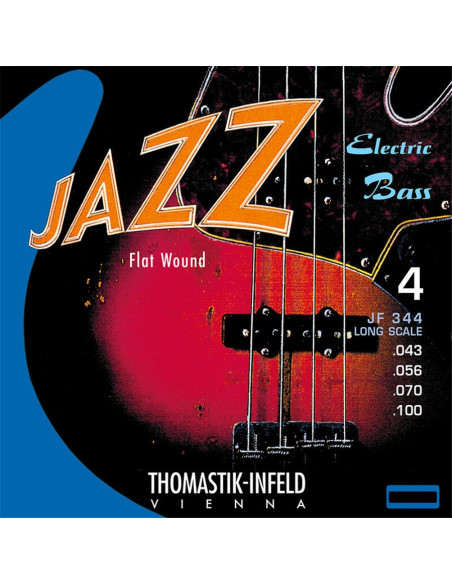 Jazz Flat Wound JF34056 corda basso elettrico RE