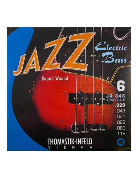 Jazz Round Wound JR34029 corda basso elettrico DO